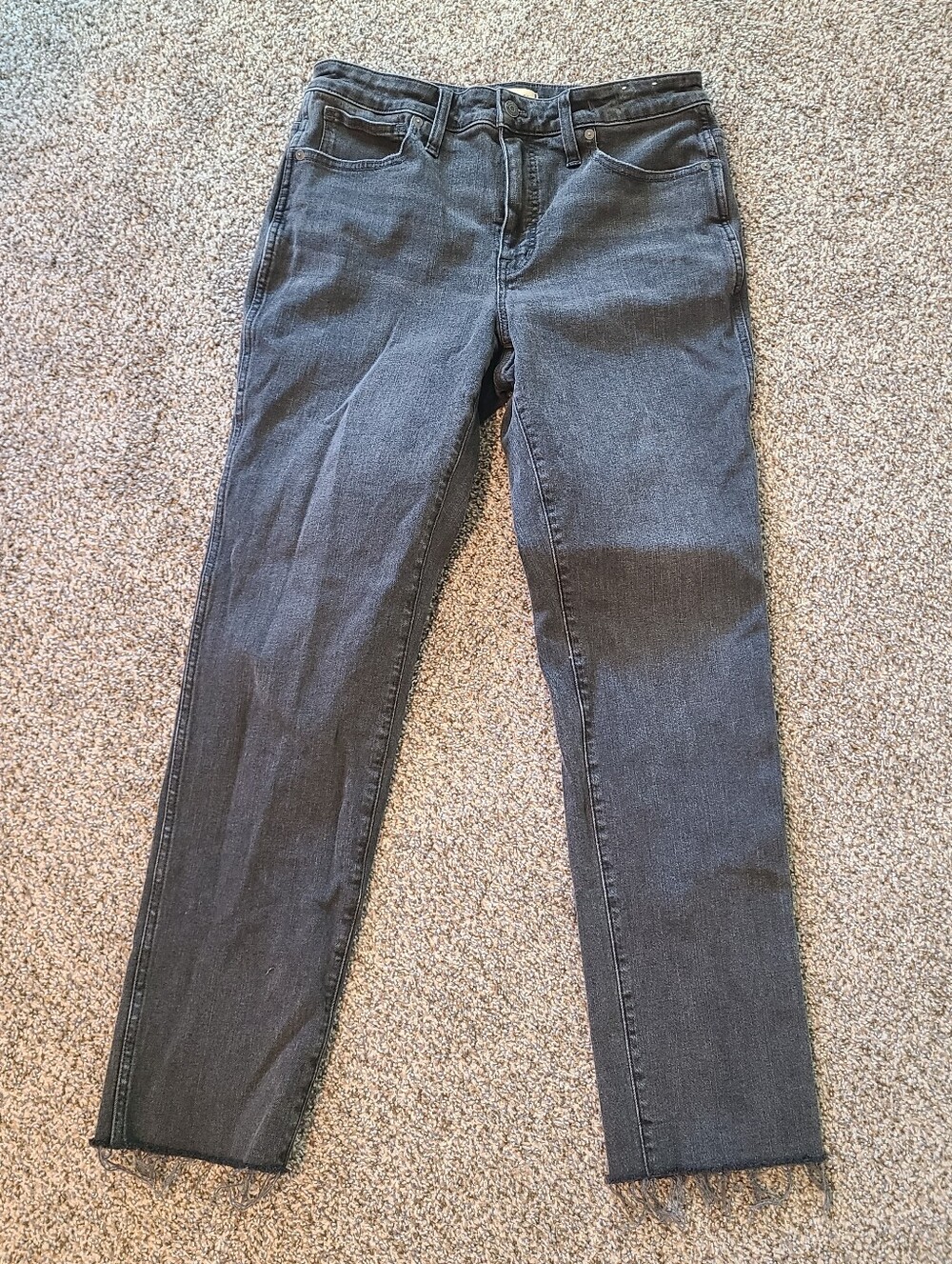Madewell Curvy Mid Rise Stovepipe Jean Size 30